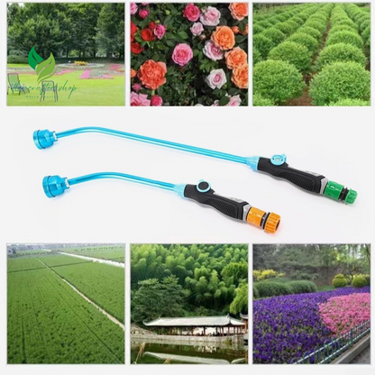 Garden Sprinkler With Integrated Water Control For Optimal Sprout Development