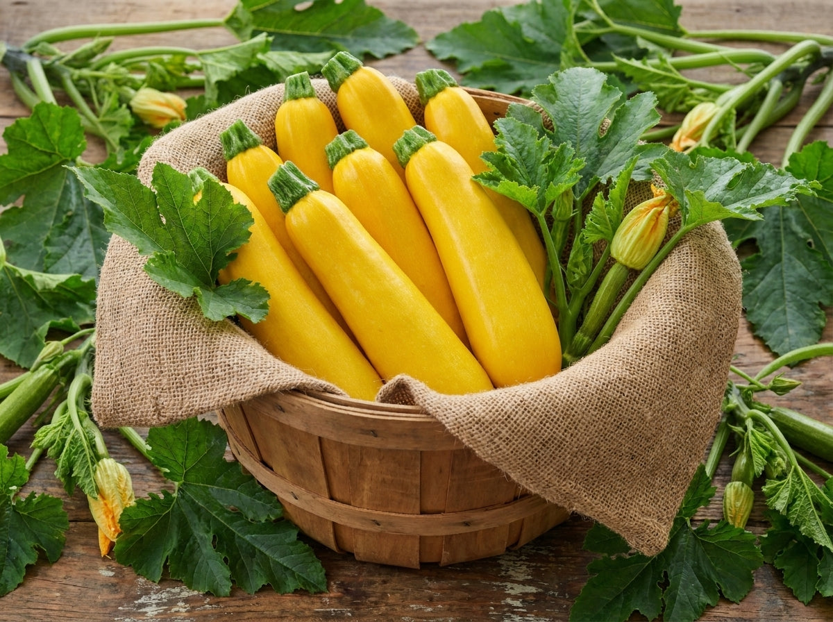 Yellow Zucchini Seeds – High Yield Summer Squash