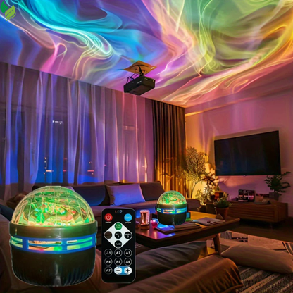 LED Starry Sky Night Light – Remote-Controlled RGB Galaxy Projector Lamp