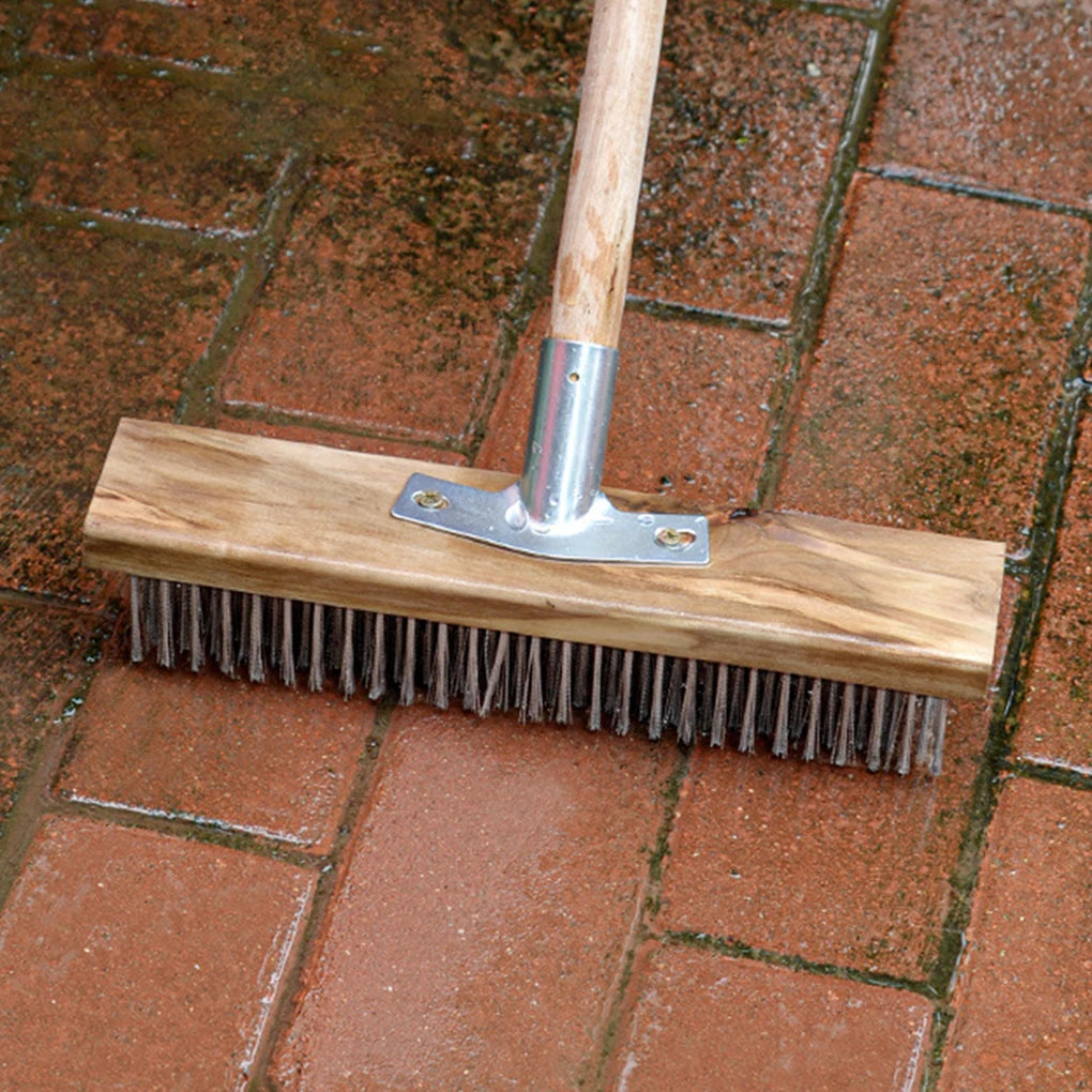 Long Handle Wire Brush – Heavy-Duty Rust, Paint & Grime Remover for Metal & Outdoor Surfaces