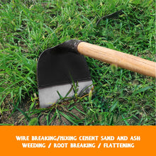 Manganese Steel Garden Hoe – Heavy-Duty Weeding & Tilling Tool for Tough Soil