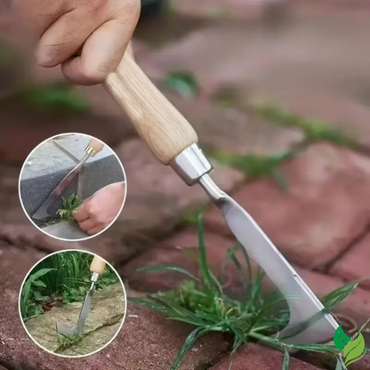 garden weed puller tool close-up