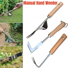 manual hand weeder tool stainless steel garden tool