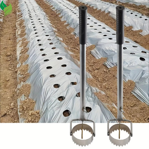 Durable Metal Greenhouse Film Puncher, Simple Gardening Tool Set