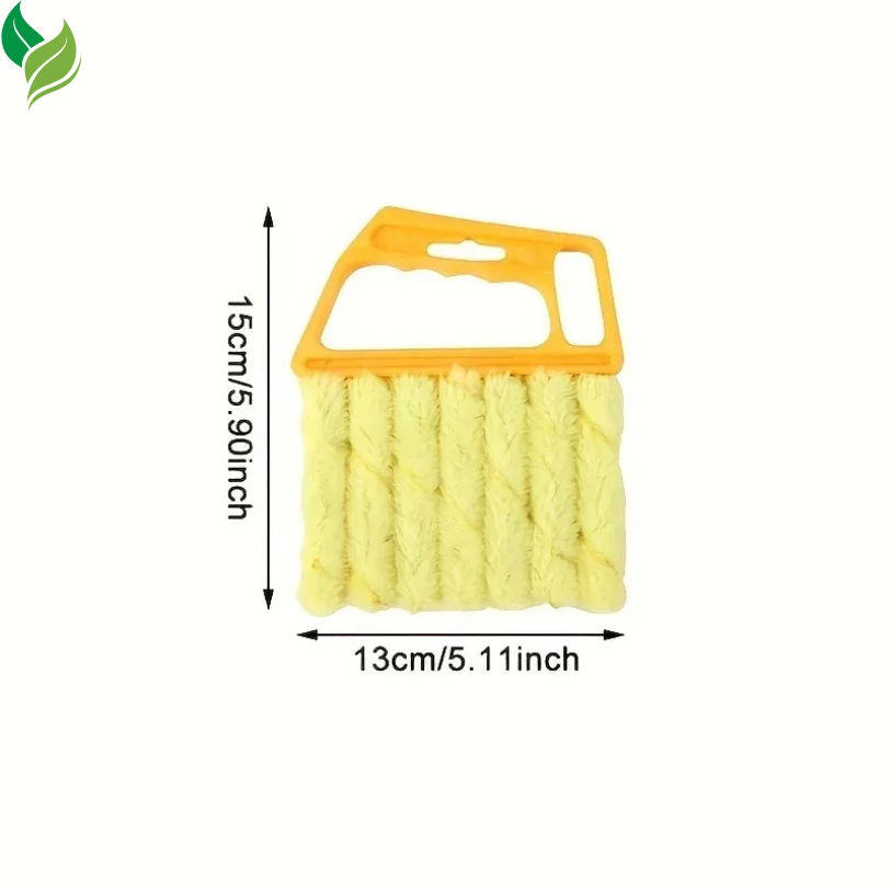 Microfiber Blinds Duster Brush – Detachable & Washable Window Cleaner