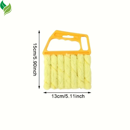 Microfiber Blinds Duster Brush – Detachable & Washable Window Cleaner