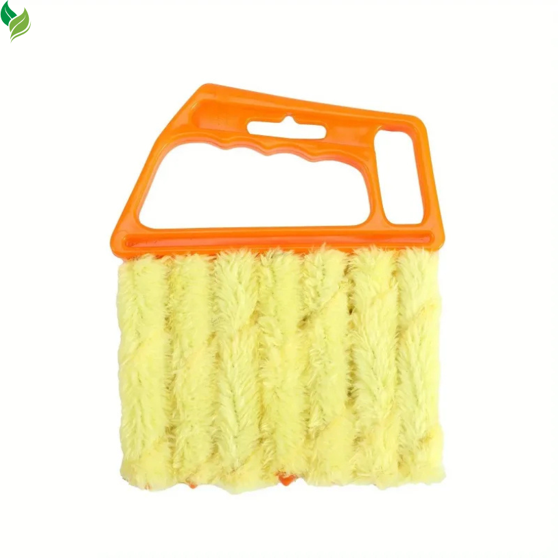 Microfiber Blinds Duster Brush – Detachable & Washable Window Cleaner
