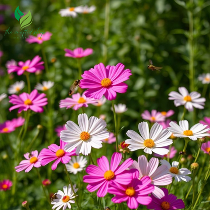 Mixed Cosmos Flower Seeds – 1,000 to 6,000  Easy-to-Grow Blooms for a Colorful Garden