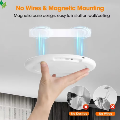 battery powered ceiling light motion detection