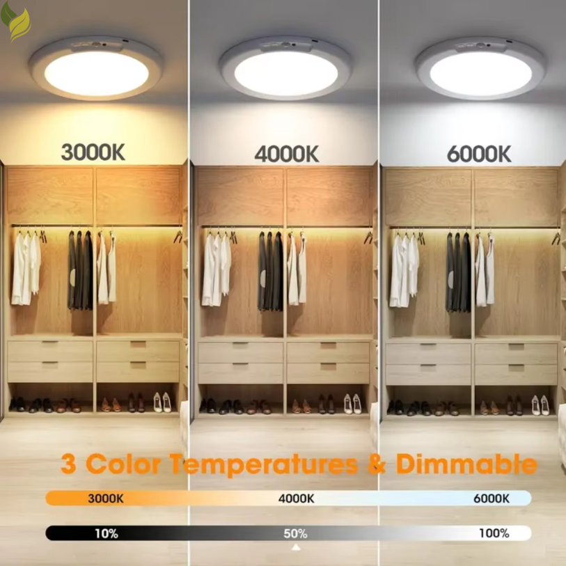 wireless LED ceiling light for stairs