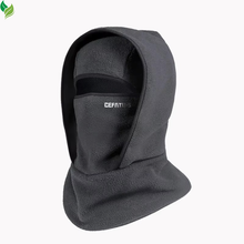 Outdoor autumn and winter season warm one-piece hat, two-layer hat design