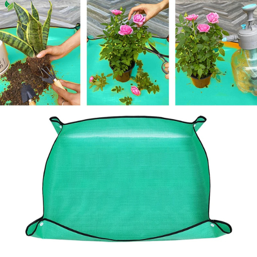 Planting Mat Gardening Potting Pad Foldable Garden Plant Flower Pot Transplanting