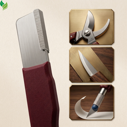 Portable Handheld Knife & Scissor Sharpener – Compact Blade Maintenance Tool
