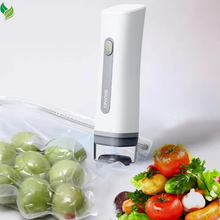 Portable Mini Food Vacuum Sealer – Handheld Rechargeable Vacuum Pump for Kitchen & Outdoor Use