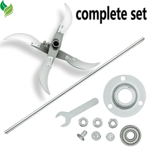 Pro-Series Adjustable Shredder Blades | Rust-Proof Steel for Grass & Vegetable