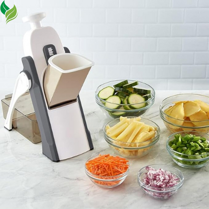 Saker Adjustable Safe Vegetable Slicer,Safe 5-in-1 Mandoline Slicer