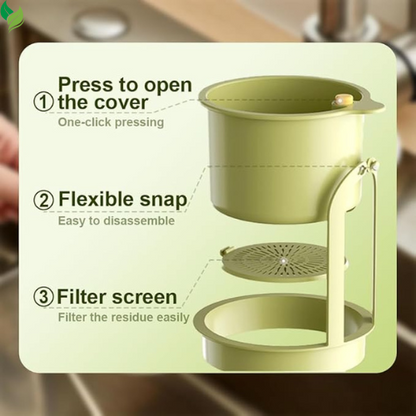 Self-Cleaning Kitchen Sink Food Waste Catcher Faucet Hanging, Multi-Purpose Kitchen Sink Strainer