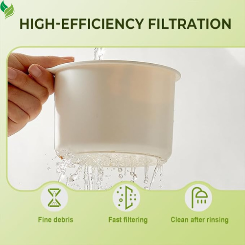 Self-Cleaning Kitchen Sink Food Waste Catcher Faucet Hanging, Multi-Purpose Kitchen Sink Strainer