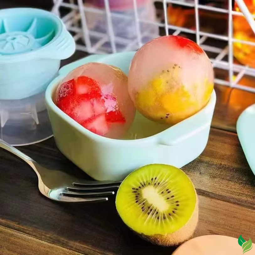 Silicone Ice Ball Mold – Slow Melting Whiskey Ice Sphere for Cocktails