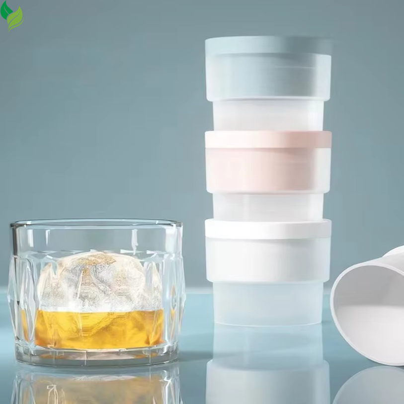 Silicone Ice Ball Mold – Slow Melting Whiskey Ice Sphere for Cocktails