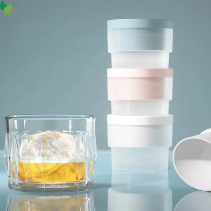 Silicone Ice Ball Mold – Slow Melting Whiskey Ice Sphere for Cocktails