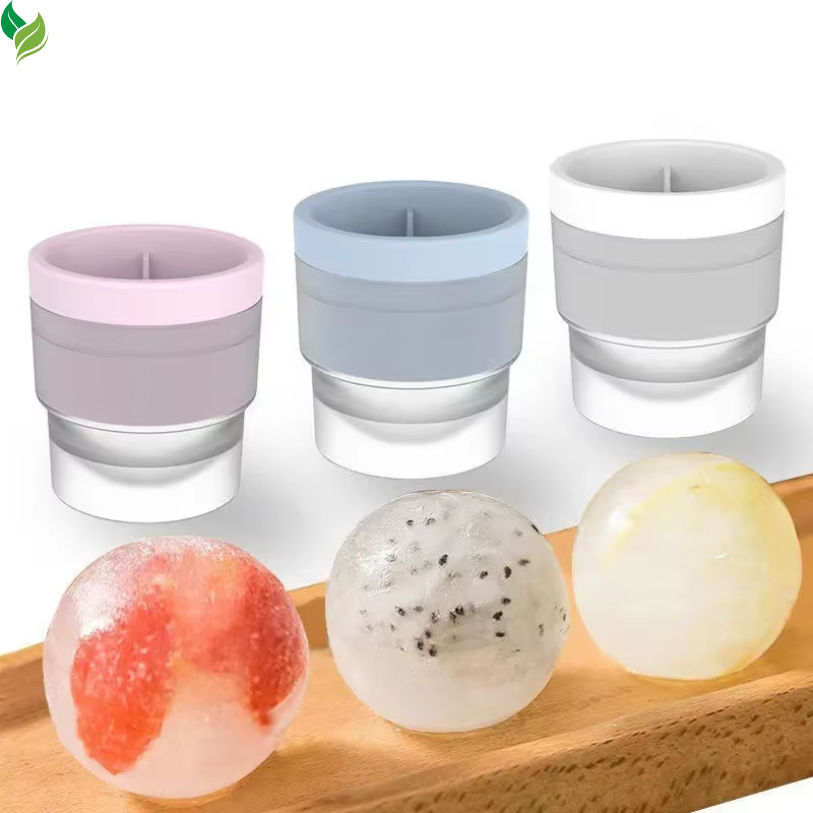Silicone Ice Ball Mold – Slow Melting Whiskey Ice Sphere for Cocktails