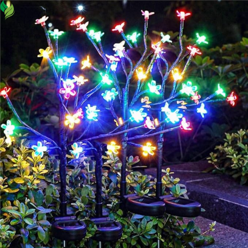 Solar Garden Lights Outdoor,Waterproof Outdoor Solar Lights for Outside Decorative
