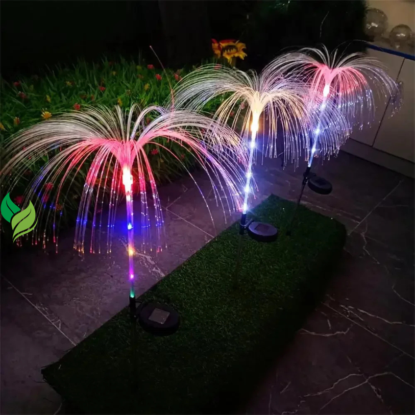 Solar Jellyfish Garden Lights – Waterproof Outdoor Flower Lamps
