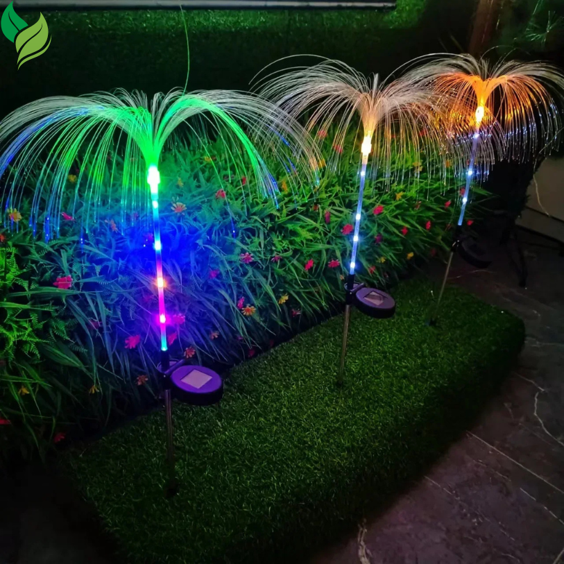 Solar Jellyfish Garden Lights – Waterproof Outdoor Flower Lamps