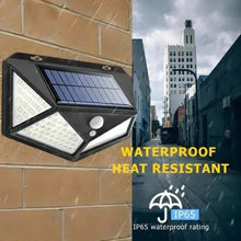 Solar Motion Sensor Light 100 LED Waterproof Outdoor