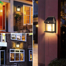 Waterproof solar wall light for patio