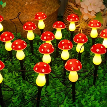 Solar Mushroom Garden Lights – Cute Waterproof LED Decor