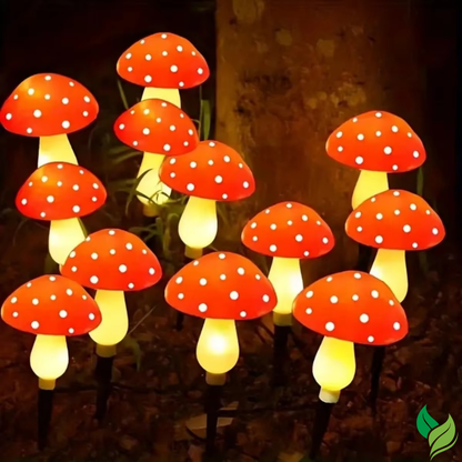 Solar Mushroom Garden Lights – Cute Waterproof LED Decor