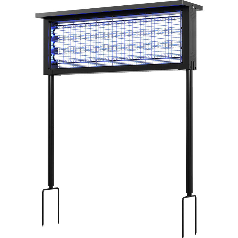 Solar Bug Zapper Outdoor, Waterproof Mosquito Zapper Outdoor Solar Powered, 4500V Electric Bug Zapper Indoor w/Smart Light Sensor, Mosquito Trap Fly Zapper for Patio Kitchen Garage Yard Camping
