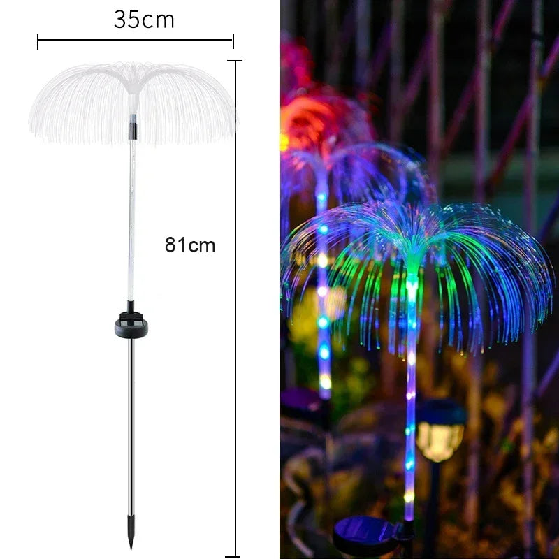 Solar Jellyfish Garden Lights – Waterproof Outdoor Flower Lamps