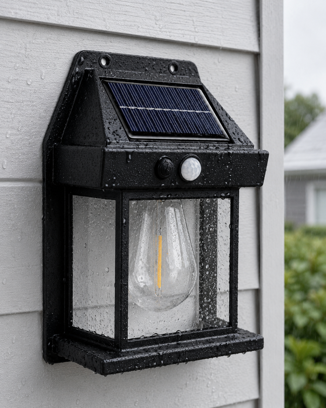 Solar Motion Sensor Wall Light – Outdoor LED Security