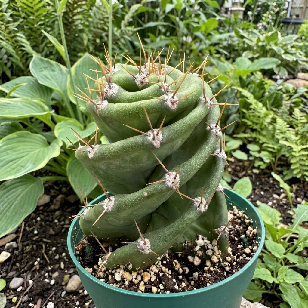 Spiral Cactus Cereus Spiralis – Rare Twisted Succulent