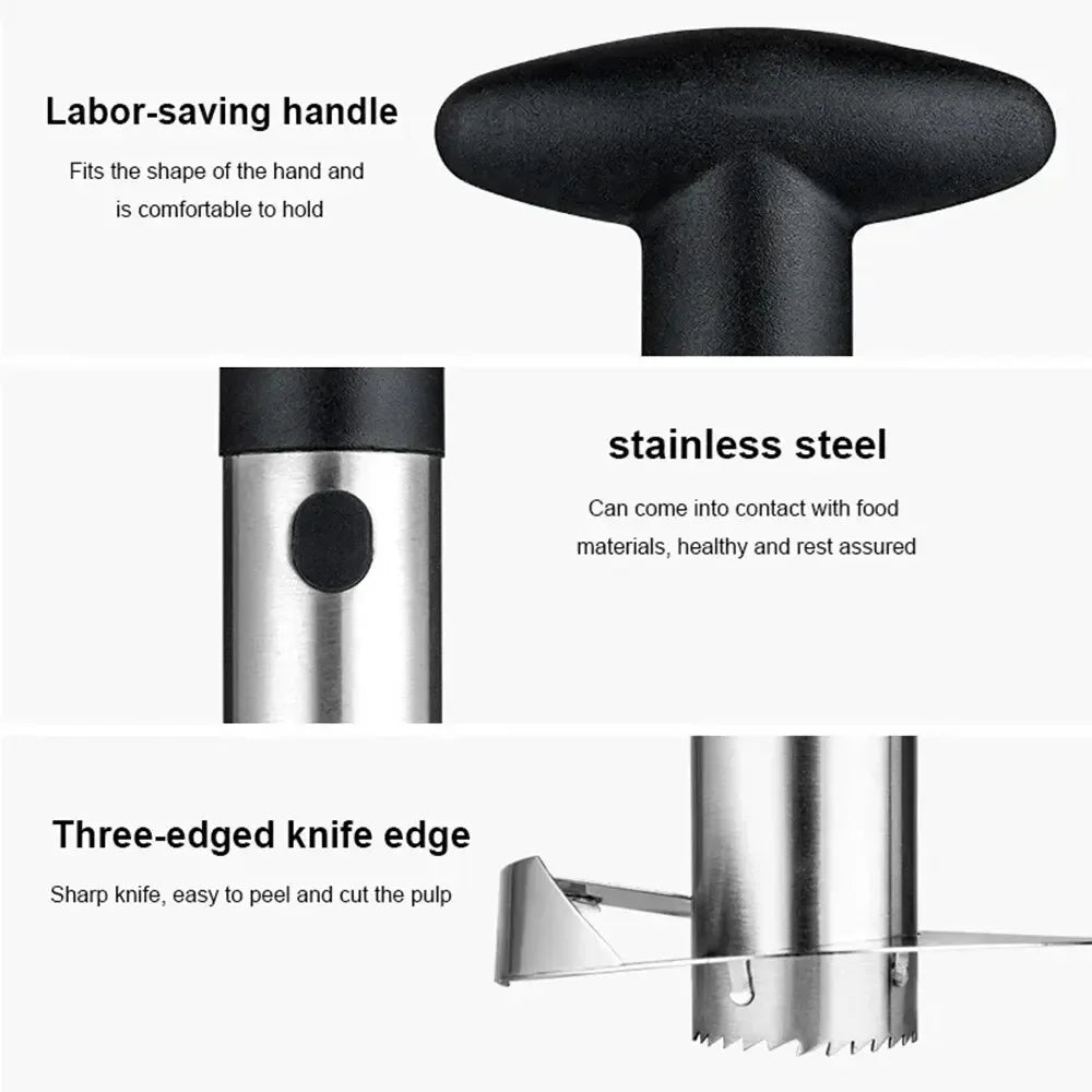 Stainless Steel Pineapple Corer & Slicer