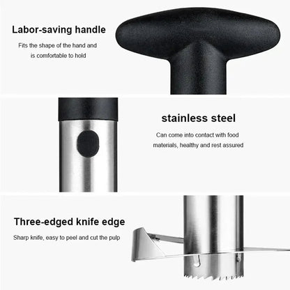 Stainless Steel Pineapple Corer & Slicer