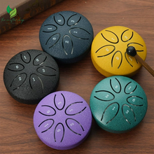 Steel Tongue Rain Drum , Waterproof for Outside, Mini Hand Yard Rhythm for Outdoor Garden Symphony
