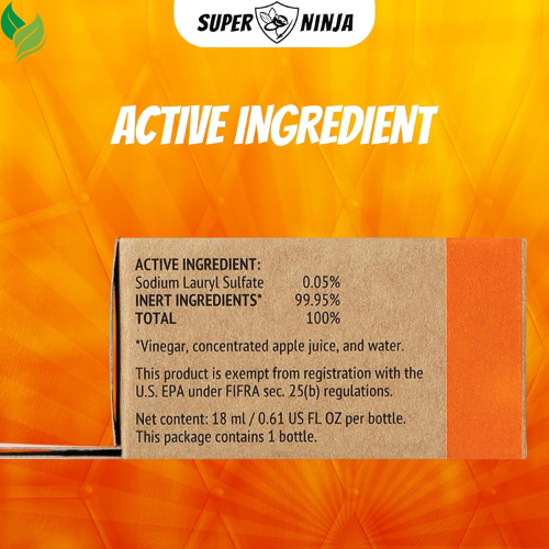 Super Ninja Fruit Fly Traps for Indoors - 1 Pack, Highly Effective Fruit Fly Catcher for Indoor