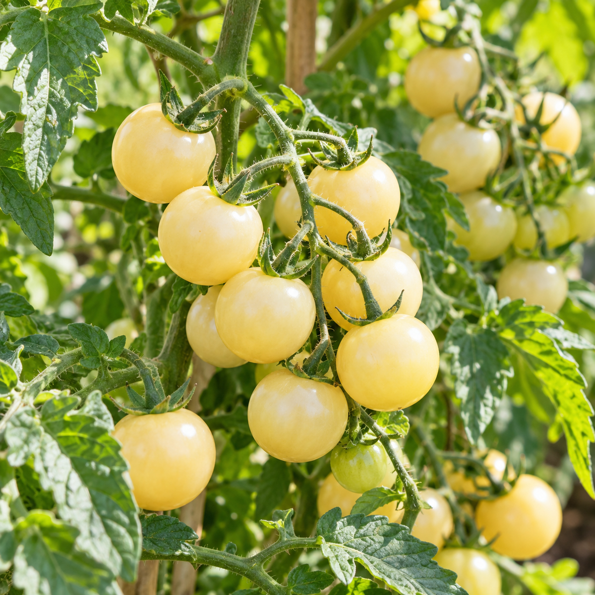 White Cherry Tomato Seeds - 20 Seeds