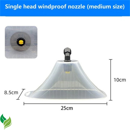 Windproof Agricultural Spray Nozzle – Precision Spraying for Rice, Corn & Farmland