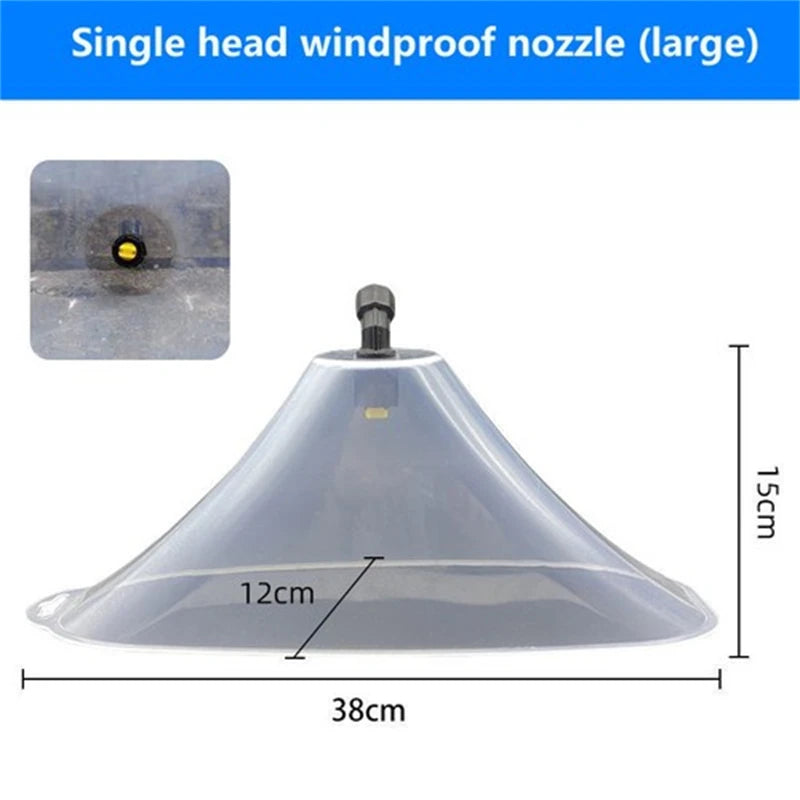 Windproof Agricultural Spray Nozzle – Precision Spraying for Rice, Corn & Farmland