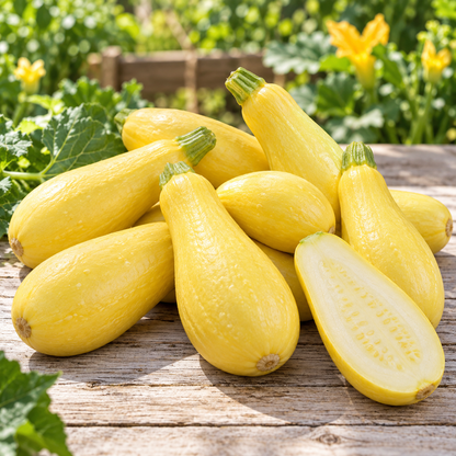Prolific Straightneck Summer Squash Seeds - 50 Seeds