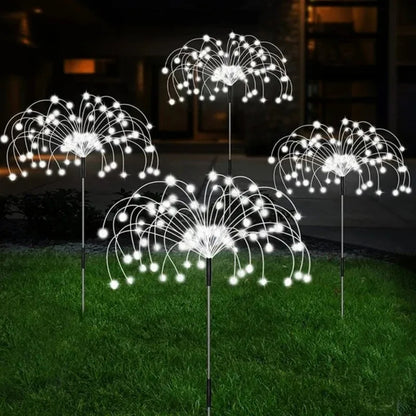 Solar Firework Lights – Outdoor Waterproof Garden Decoration